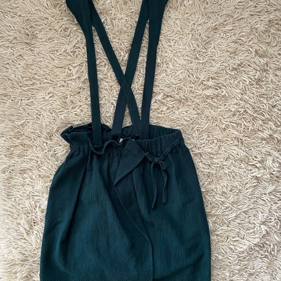 Zara Girls green overall skirts size 13/14 - Picture 2 of 14